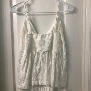 Spaghetti strapped blouse